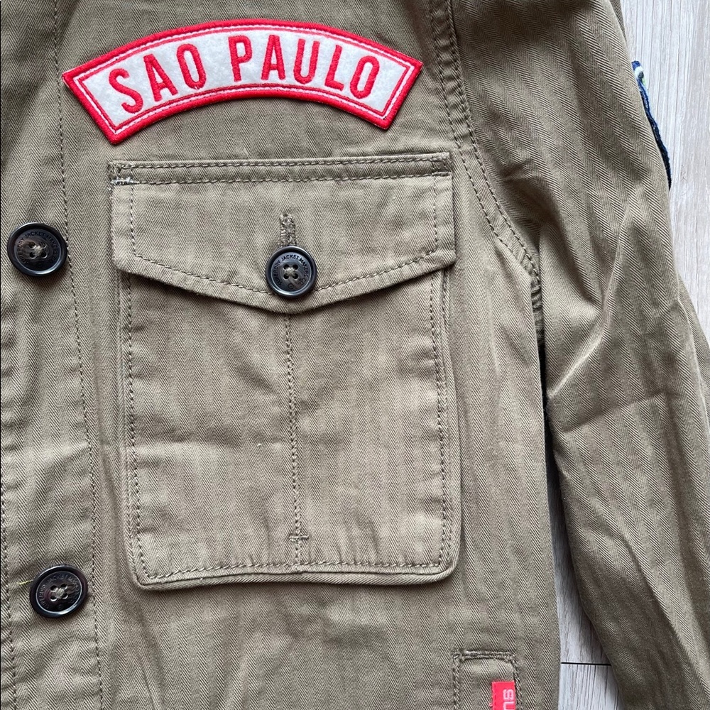 NWOT Superdry rookie patch military jacket - Picture 3 of 10